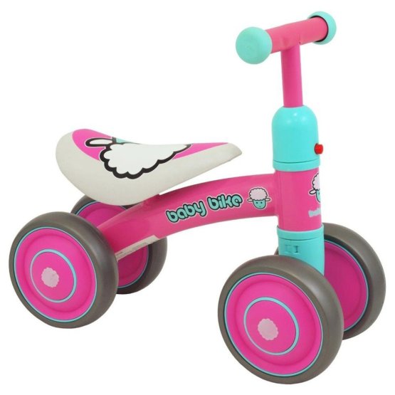 Detské odrážadlo Baby Mix Bike pink Ružová