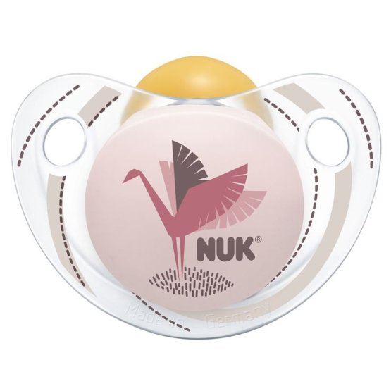 Dojčenský cumlík NUK Trendline Adore 6-18m ružový 6-18 m