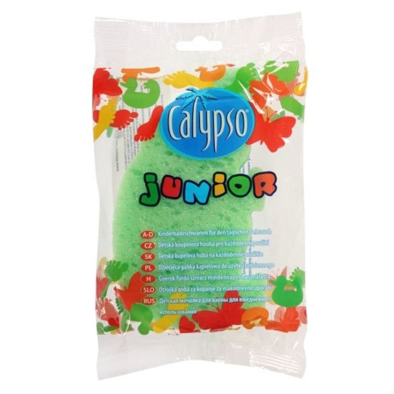 Kúpeľová hubka Junior Animal Calypso zelená