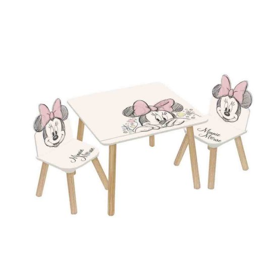 Detský stôl so stoličkami Minnie IV