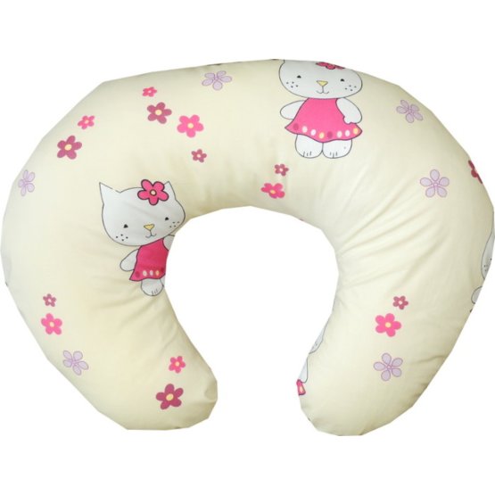 Dojčiaci vankúš Hello Kitty - krémový