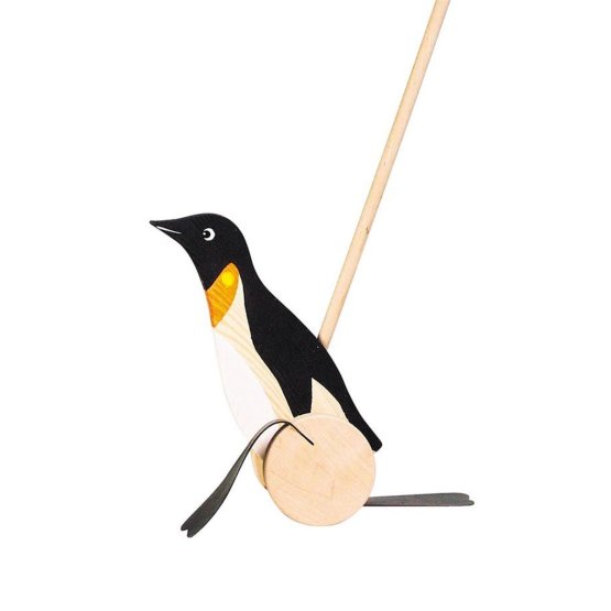 Tahací zvieratko na tyči - Tučniak
