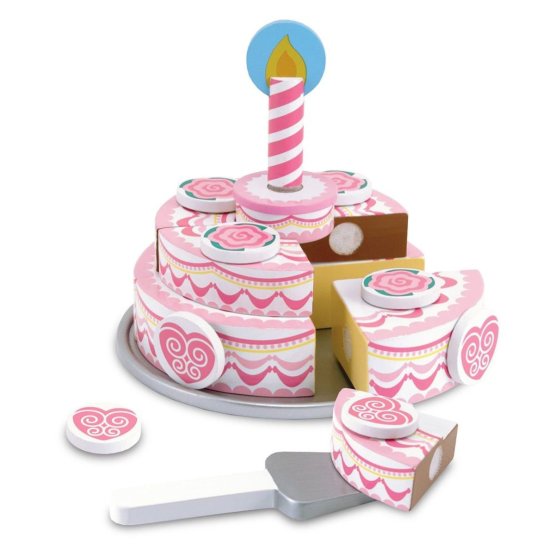 Dvojposchodový narodeninovú tortu
