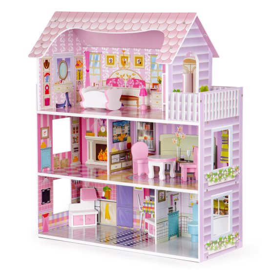 Drevený domček pre bábiky Charlotte