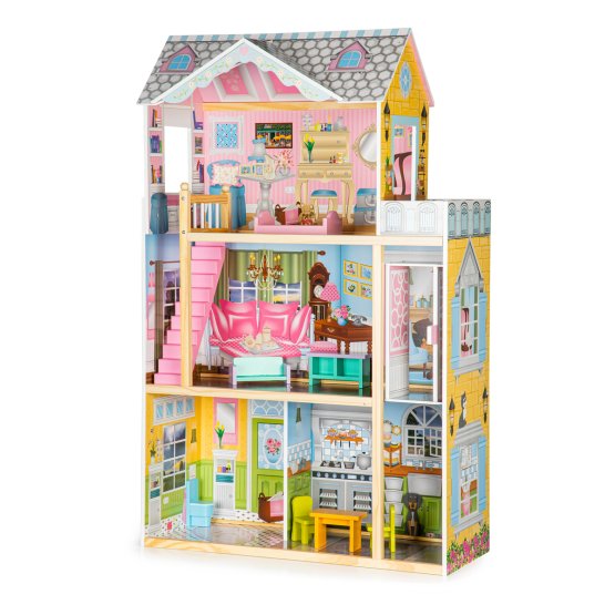 Drevený domček pre bábiky s výťahom Melissa