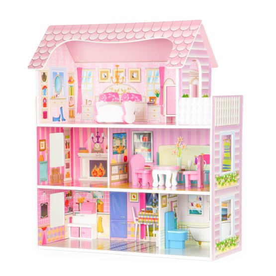 Drevený domček pre bábiky Kaila