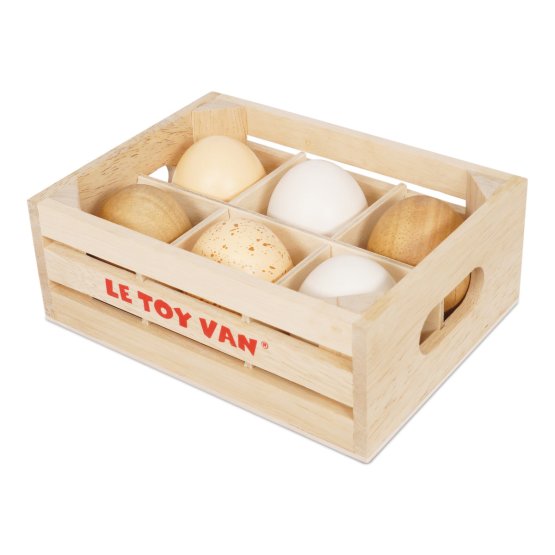Le Toy Van Farmárske vajcia v debničke