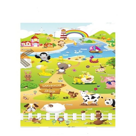 Detský penový koberec - farma