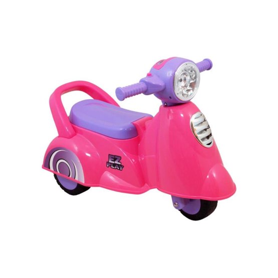 Detské jazdítko so zvukom Baby Mix Scooter pink Ružová