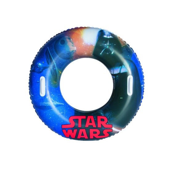 Detský nafukovací veľký kruh Bestway Star Wars Modrá
