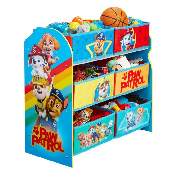 Organizér na hračky s boxami - Paw Patrol