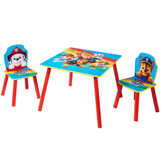 Detský stôl so stoličkami - Paw Patrol