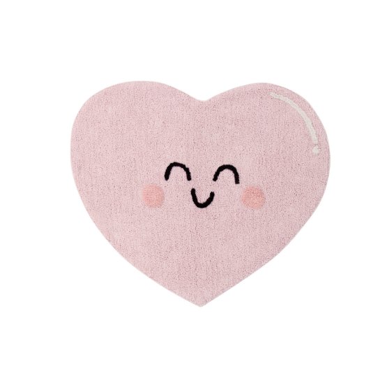 Detský bavlnený koberec - Happy Heart