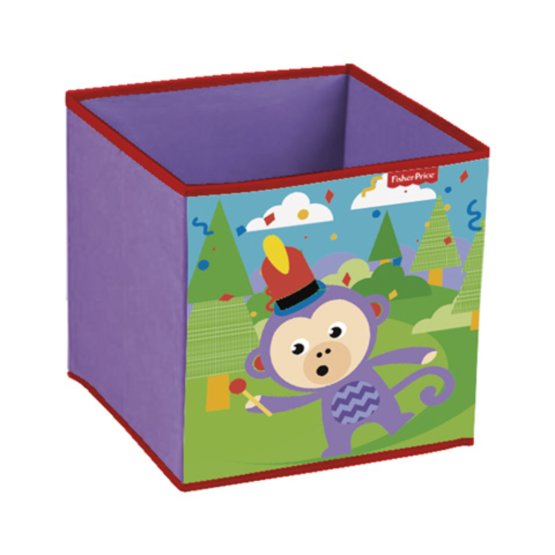 Detský látkový úložný box Fisher Price Monkey