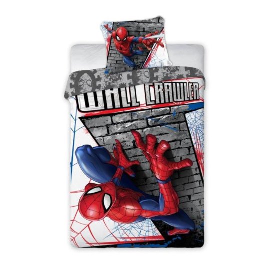 Detské obliečky Spider-man a steny