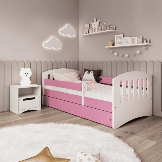 Detská posteľ Classic - ružová