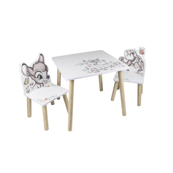 Detský stôl so stoličkami - Bambi