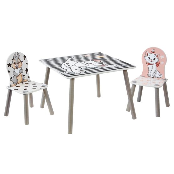 Detský stôl s stoličkami - Disney hrdinovia