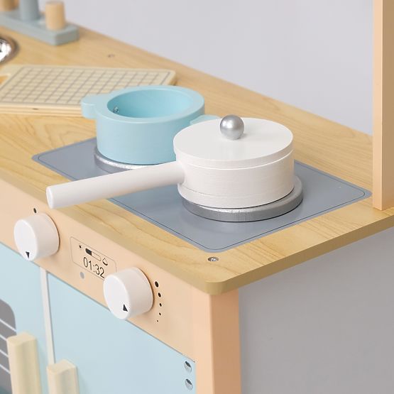 Blueberry - Drevená kuchynka s príslušenstvom