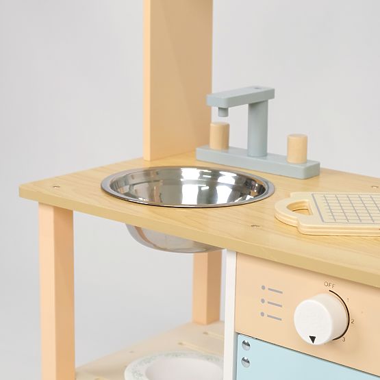 Blueberry - Drevená kuchynka s príslušenstvom