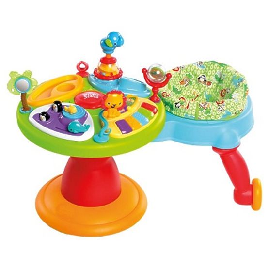 Bright Spustí Aktívne centrum Zippity Zoo 3-in-1 Around We Go