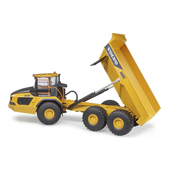 Bruder Kĺbový Dumper Volvo A60H v mierke 1:16 - poškodený obal