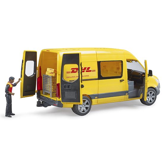 Bruder Mercedes-Benz Sprinter DHL s vodičom