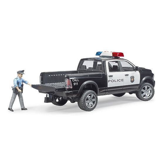 Bruder Policajné auto RAM s policajtom
