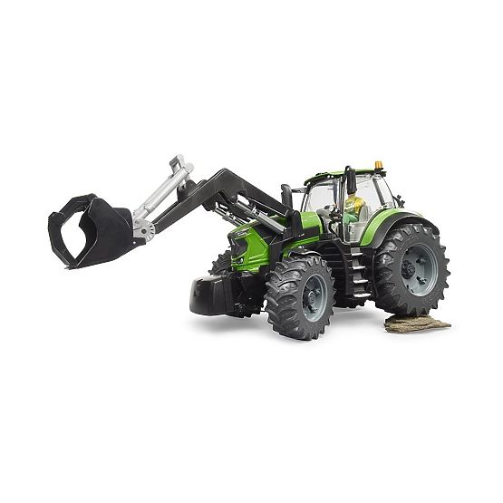 Bruder Traktor Deutz-Fahr 8280 TTV s čelným nakladačom