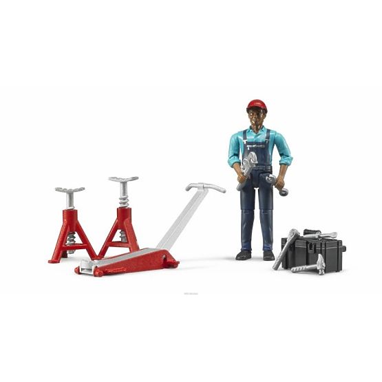 Bruder Traktor Fendt 1050 Vario s mechanikom a dielenským náradím 1:16