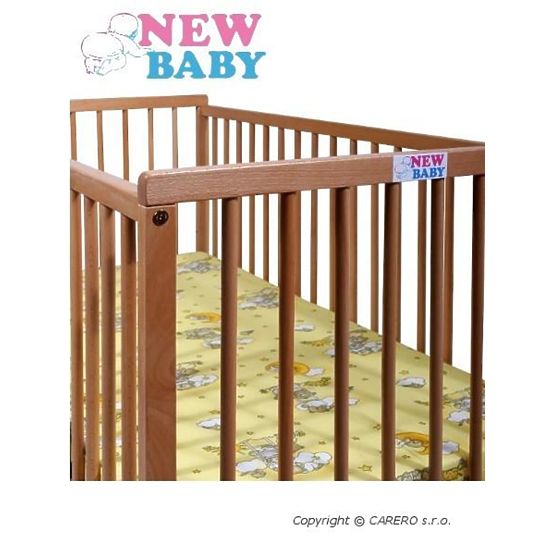 Buková postieľka NEW BABY Alex - prírodná