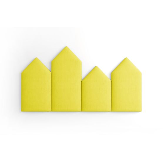 Čalúnené panely Trinity Špička – žltá