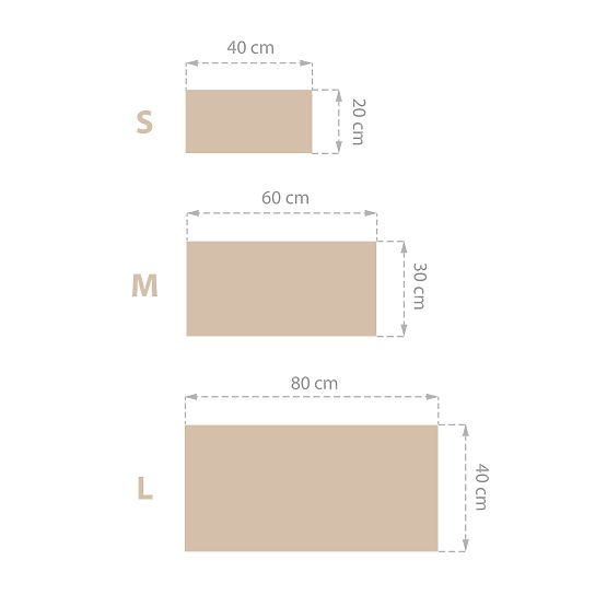Čalúnený panel Klasic - béžový
