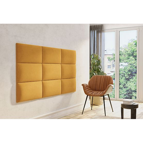 Čalúnený panel Klasic - horčicový
