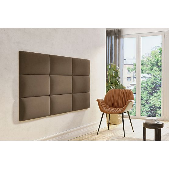 Čalúnený panel Klasik - kakaový