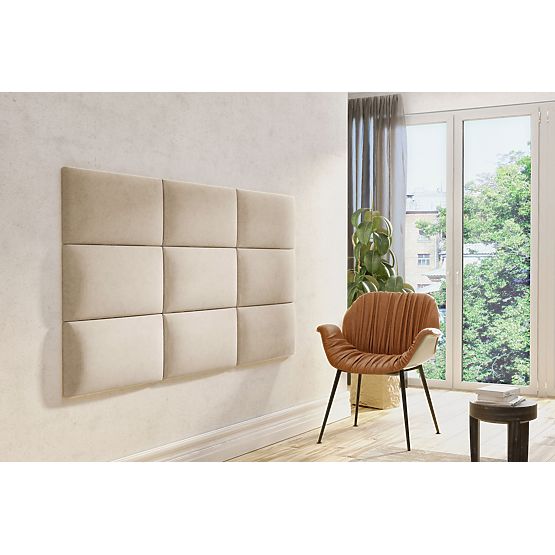 Čalúnený panel Klasik - krémový