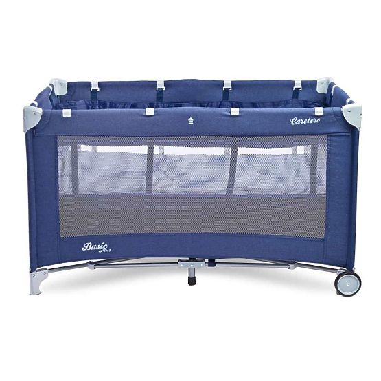 Cestovná postieľka CARETERO Basic Plus 2017 grey Sivá