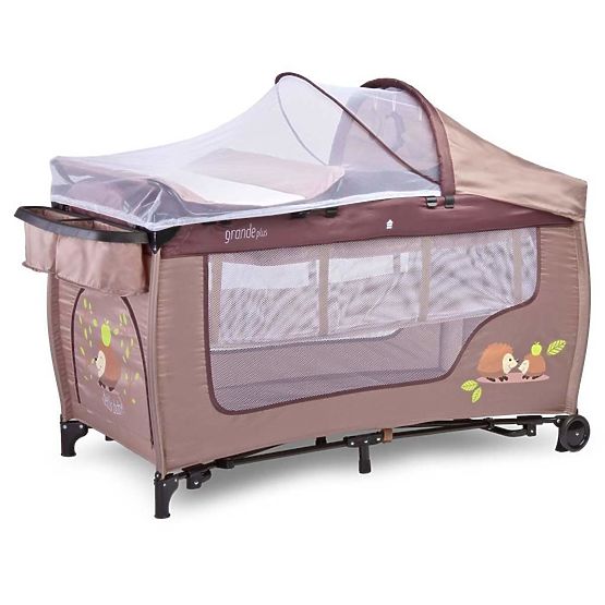 Cestovná postieľka CARETERO Grande Plus 2018 beige Béžová
