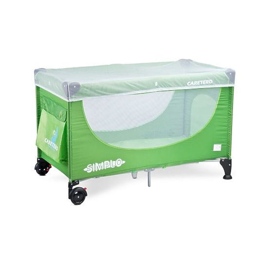 Cestovná postieľka CARETERO Simplo 2016 brown Hnedá