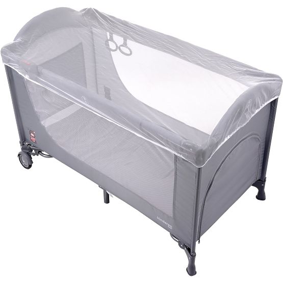 Cestovná postieľka Comfort Plus - sivá