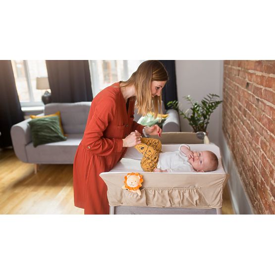 Cestovná postieľka LIONELO Simon - béžová