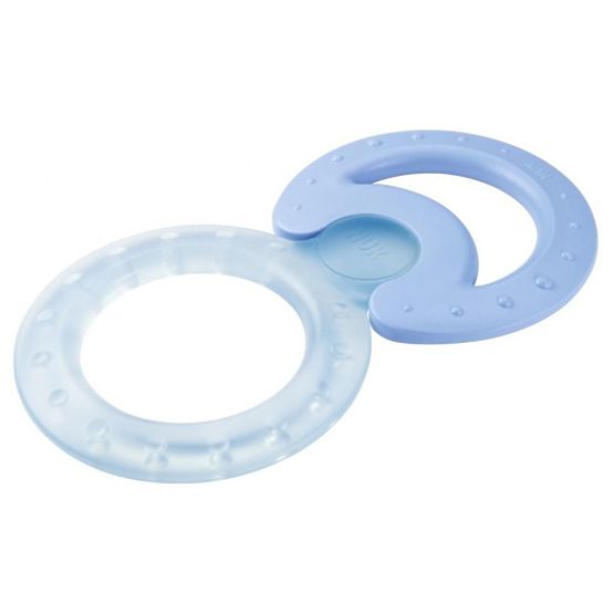 Chladiace hryzátko + Classic Nuk 2 ks modré