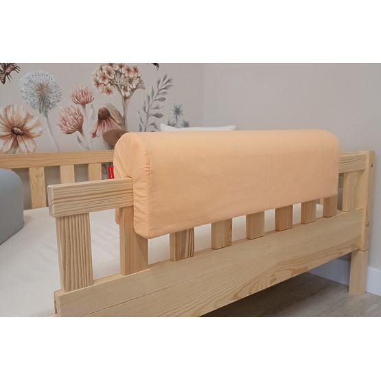 Chránič na posteľ Ourbaby - Jersey - Broskyňový