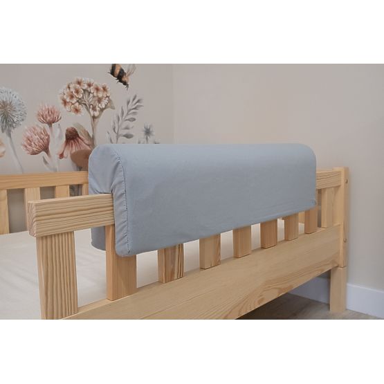 Chránič na posteľ Ourbaby - Jersey - Svetlosivý