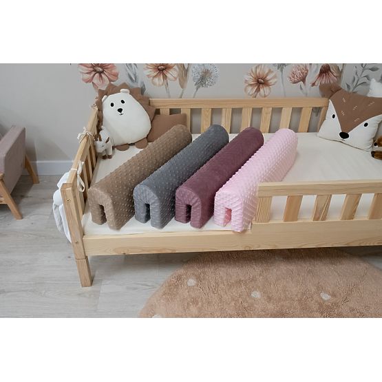 Chránič na posteľ Ourbaby - kávový