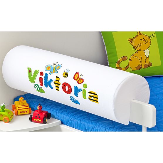 Chránič na posteľ s menom - lúka