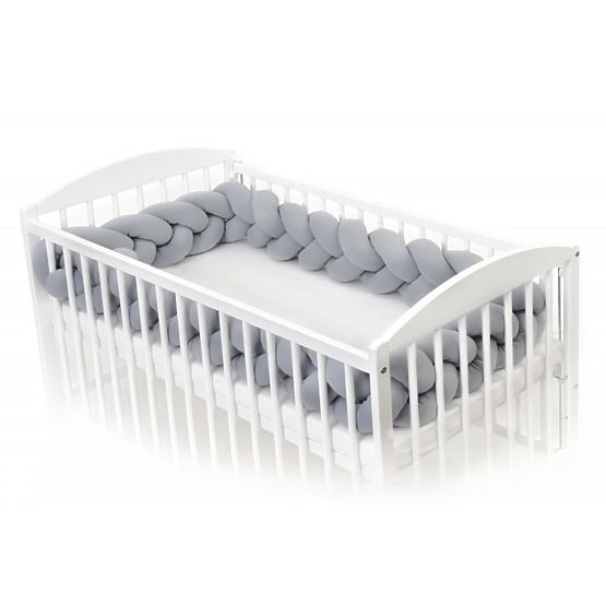 Copánkový mantinel 360 cm - šedý