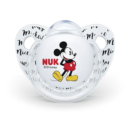 Cumlík Trendline NUK Disney Mickey Minnie 0-6m biely Biela 0-6 m