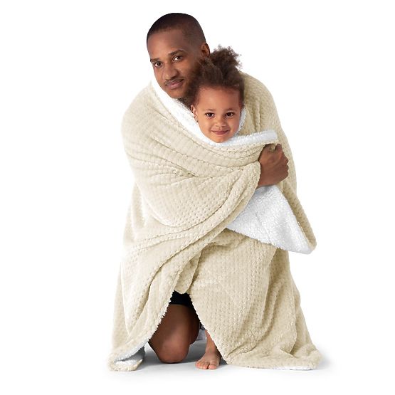 Deka SHLEEPY farba béžová lisovaná žakárovo klasický štýl 130x180