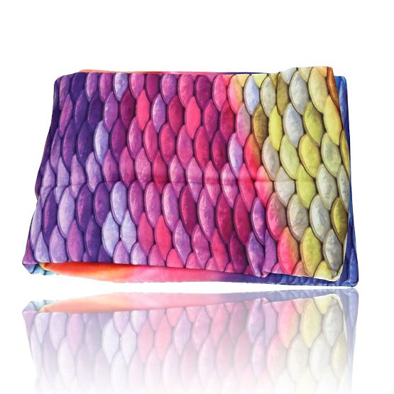 Deka v tvare morskej panny Rainbow